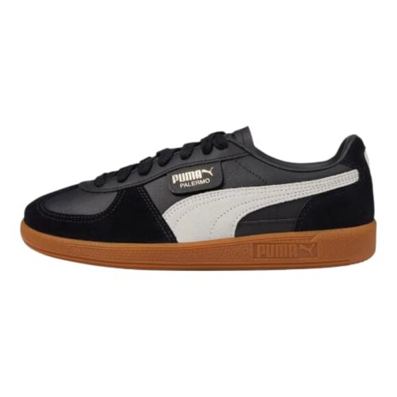 New PUMA Palermo Lth Women’s Sneakers- Color: Black/Feather Gray Gum - Size: 7.5 - Picture 14 of 16
